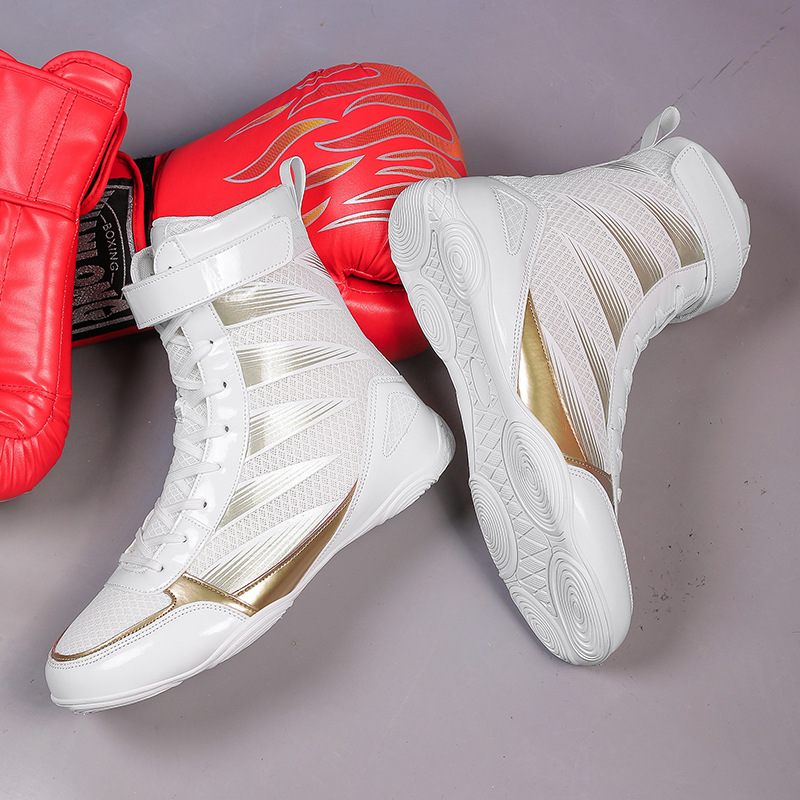 Boxing Shoes, Men's Wrestling Shoes, Fighting Shoes, Training Shoes, Fighting Shoes, Wrestling Shoes, Sanda Shoes, Boxing Boots, High-Top Shoes, Cross-Border