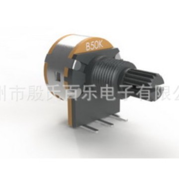 精密可调电阻 多圈玻璃釉预调R16S4N11c1带开关可调电位器