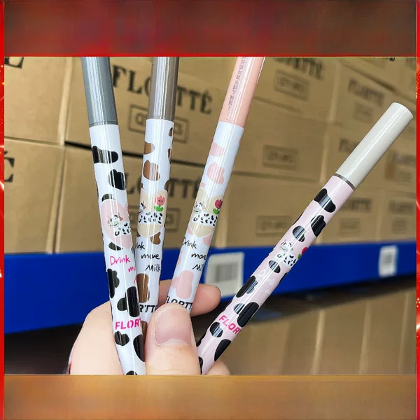 Flortte/Flortte Eyeliner Pen, Super Fine Liquid Eyeliner, Long-Lasting and Smudge-Proof, Popular Eyeliner Pen