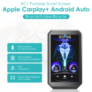 3.6 düym portativ ağıllı carplay naviqasiya ekranı, uzun batareya ömrü