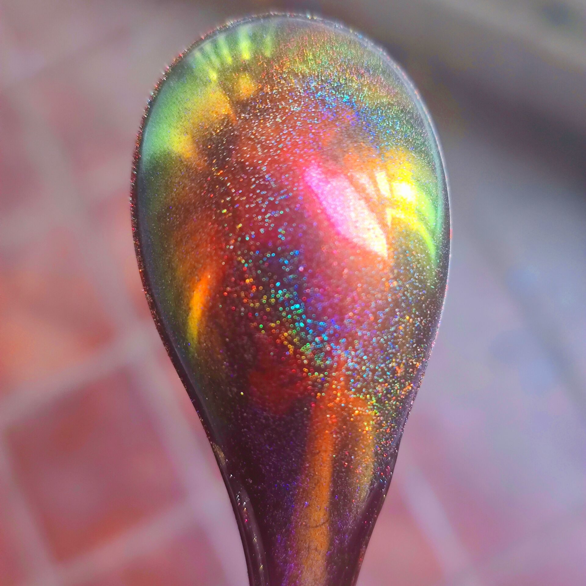 跨境汽车喷涂火漆蜡工艺品用镭射变色龙粉 梦幻七彩变色龙 1g