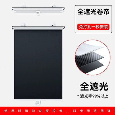 Car sunshade retractable sunshade curtain | Sun shade - black-titanium-silver-full-blackout-suction-cup-fixed-4060cm