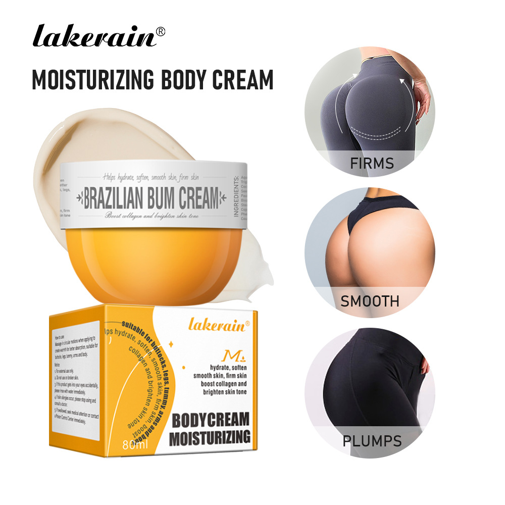 Cross-Border Lakerain Beauty Butt Cream, Butt Massage Cream, Peach Butt Moisturizing Beauty Cream, Skin and Body Cream Wholesale