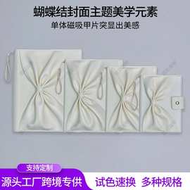 皮质色板美甲展示色板跨境专供折叠便携多格设计美甲店美甲展板