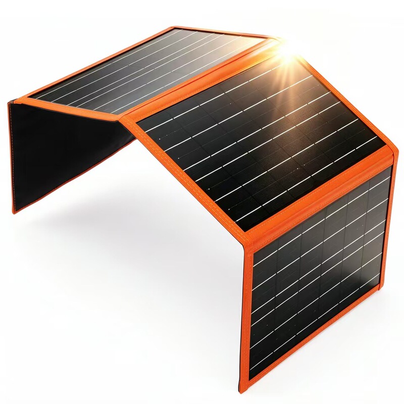 30W Solar Folding Charging Bag Solar Photovoltaic Panel Fast Charging Mobile Phone USB Charger