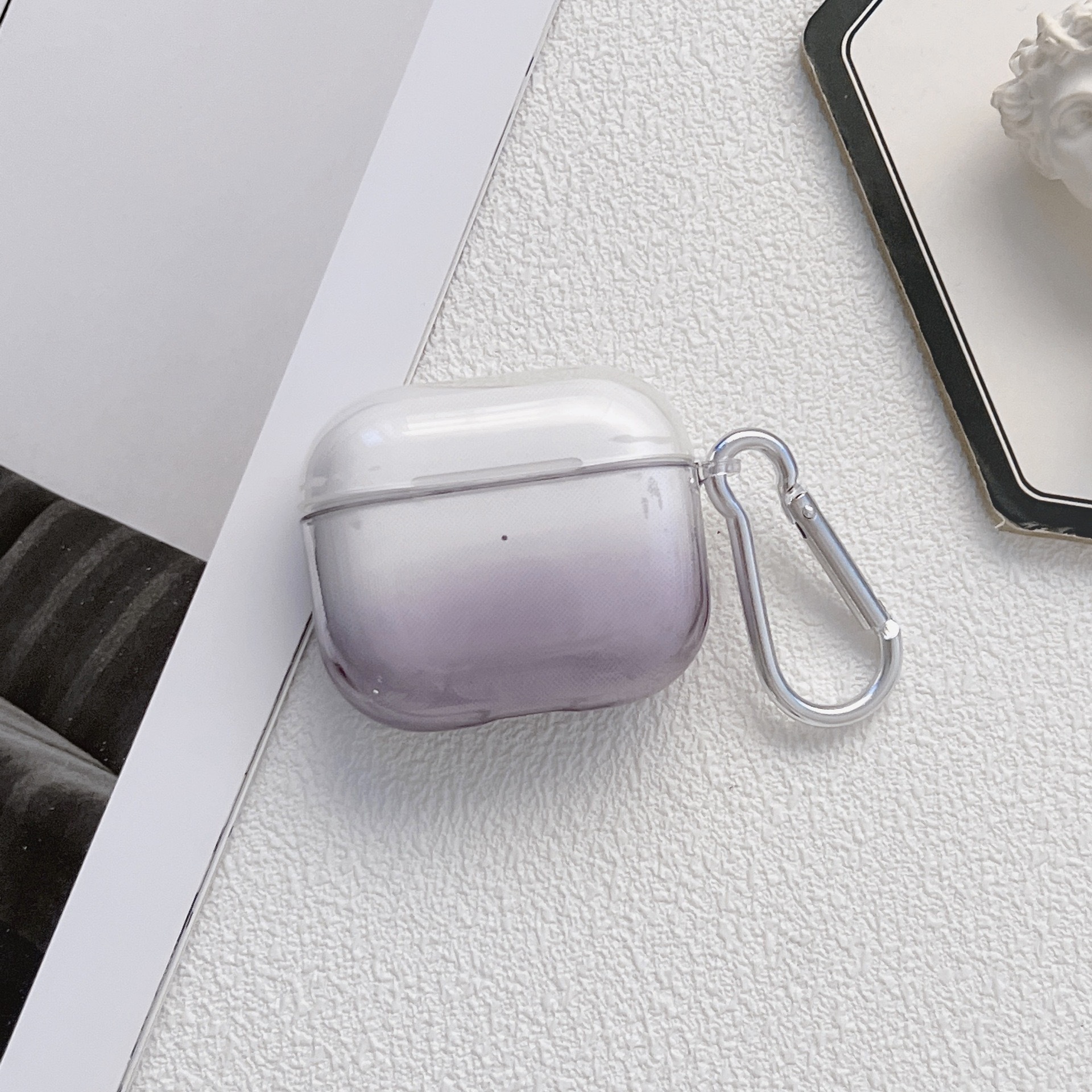 Aplicable a Apple AirPods 4 auriculares cubierta de cubierta suave gradiente AirPods2 generación 3 generación estuche de auriculares Bluetooth