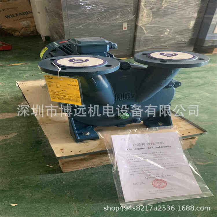 瑞士真空泵 ABS真空泵 VA325功率7.5KW 不锈钢304叶轮高真空