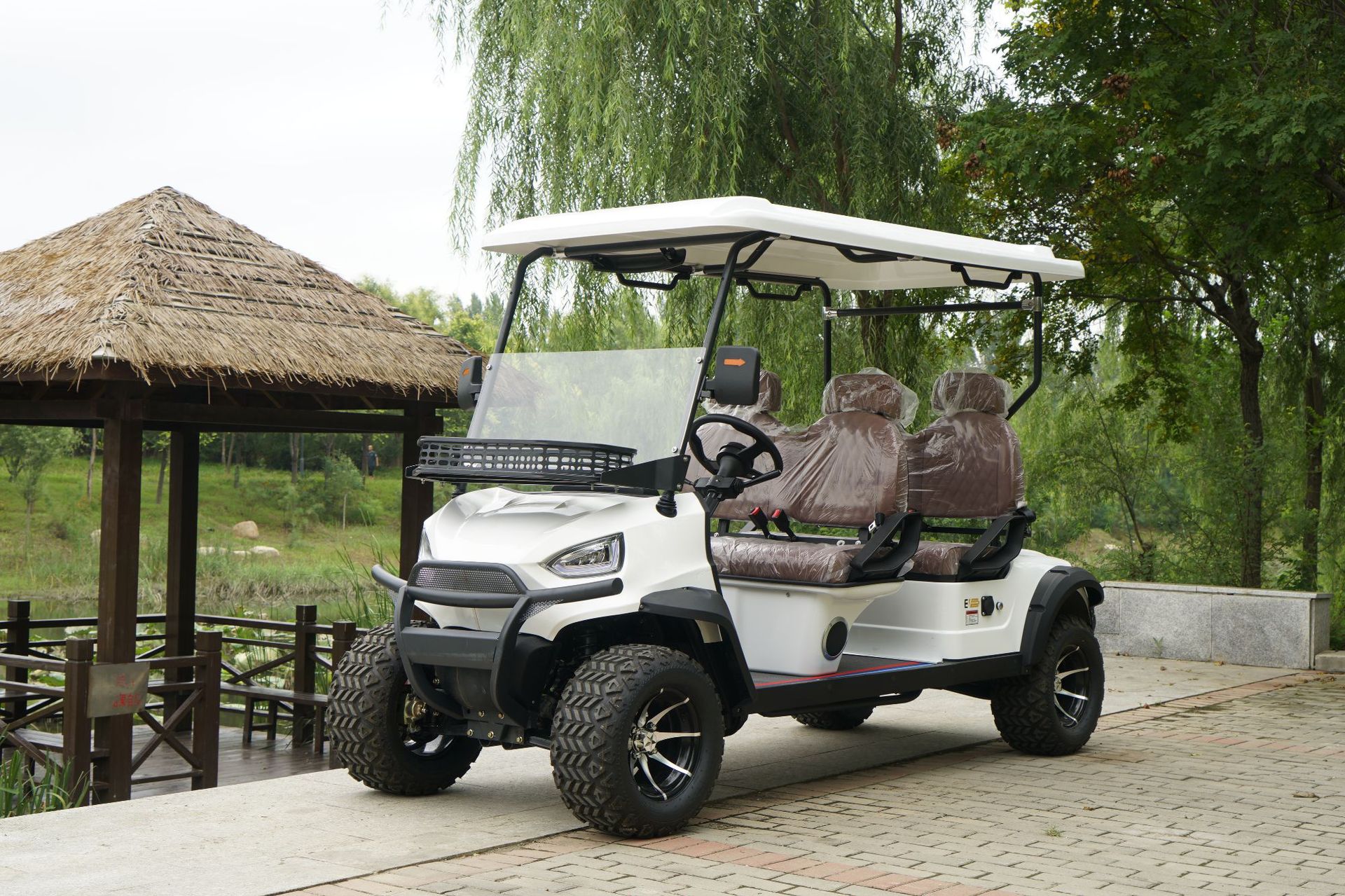 Gaofe – Electric Golf Cart Auto Parts and Accessories - 4-seat-golf-cart-2-rows