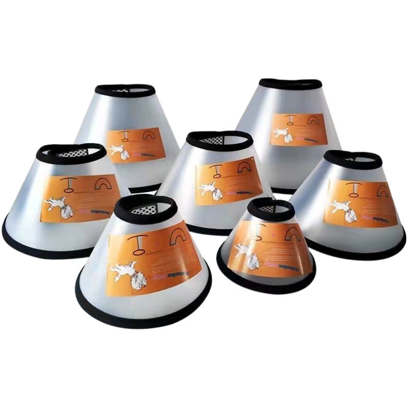 Elizabeth Cat Cat Dog Прозрачный хирургический ошейник