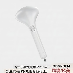 Handheld Garment Steamer and Ironing Machine 2-in-1 with Ceramic Soleplate, Small Portable Steam Brush for Home Use, Multi-Voltage Compatible