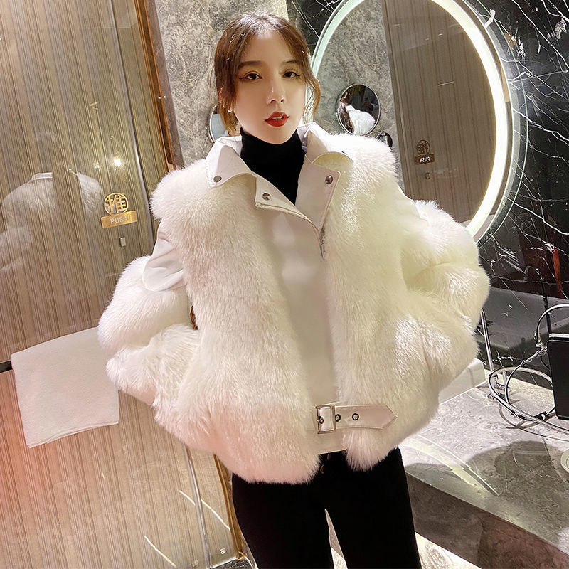 Faux Fur Motorcycle Jacket 6
