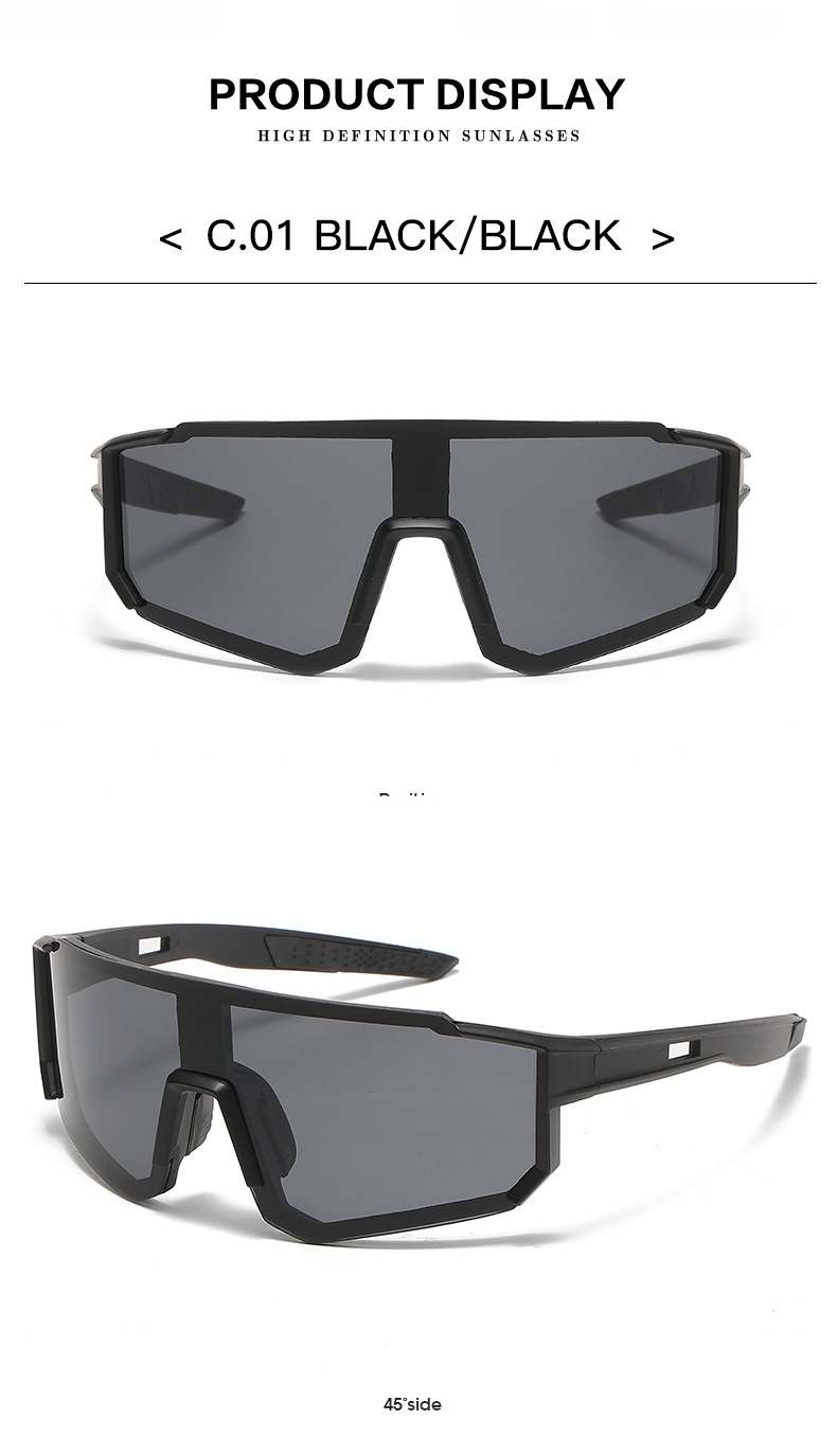 Casual Elegante Estilo Simple Geométrico C.A. Protección UV400 Cuadrado Fotograma Completo Gafas De Sol Mujer display picture 3