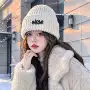 秋冬季新款甜美学院风针织帽