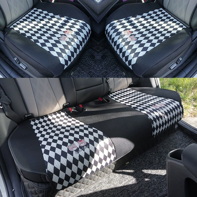 Seat Cushion Special Seat Cover Modelə uyğun (Original) oturacaq örtükləri - three-piece-set-black-dolphin