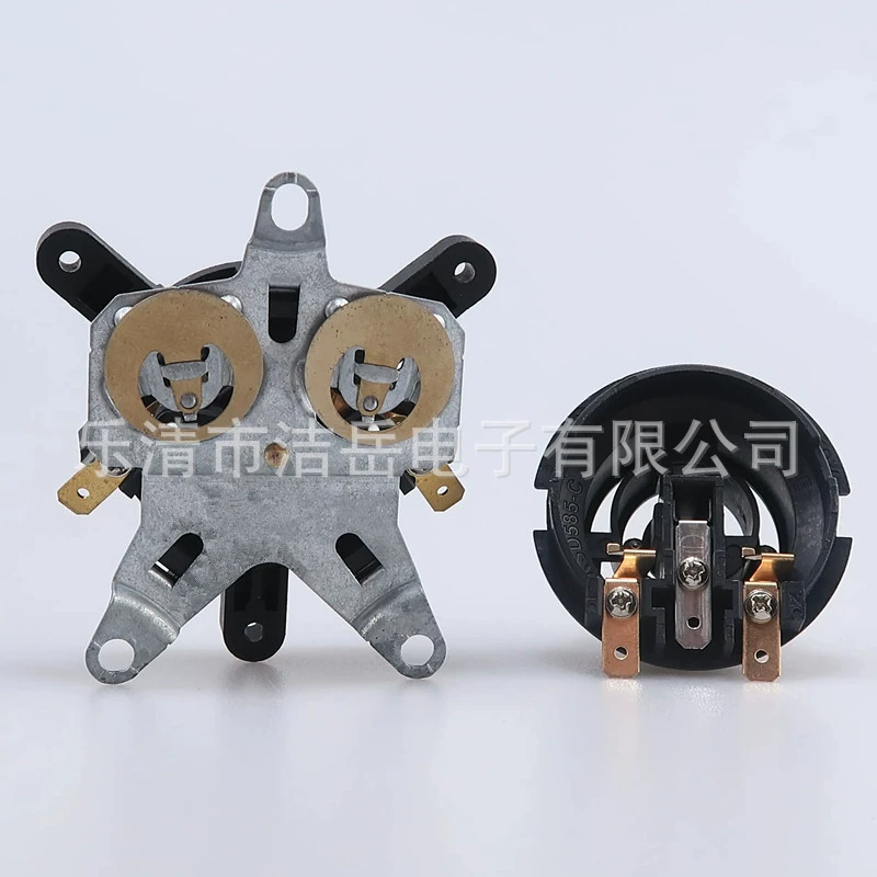 Электрический чайник Термостат Соединитель Электрический чайник Двойной регулятор температуры Двойной золотой Электрический чайник Переключатель