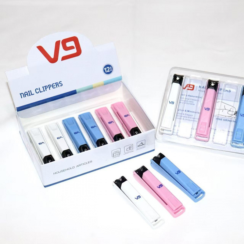 Jinda V9 Boxed 815S Large Colorful Nail Clippers Nail Trimmers Manicure Scissors 2 Yuan Store Wholesale Supply Jinda V9 Boxed 815S Large Colorful Nail Clippers Nail Trimmers Manicure Scissors 2 Yuan Store Wholesale Supply