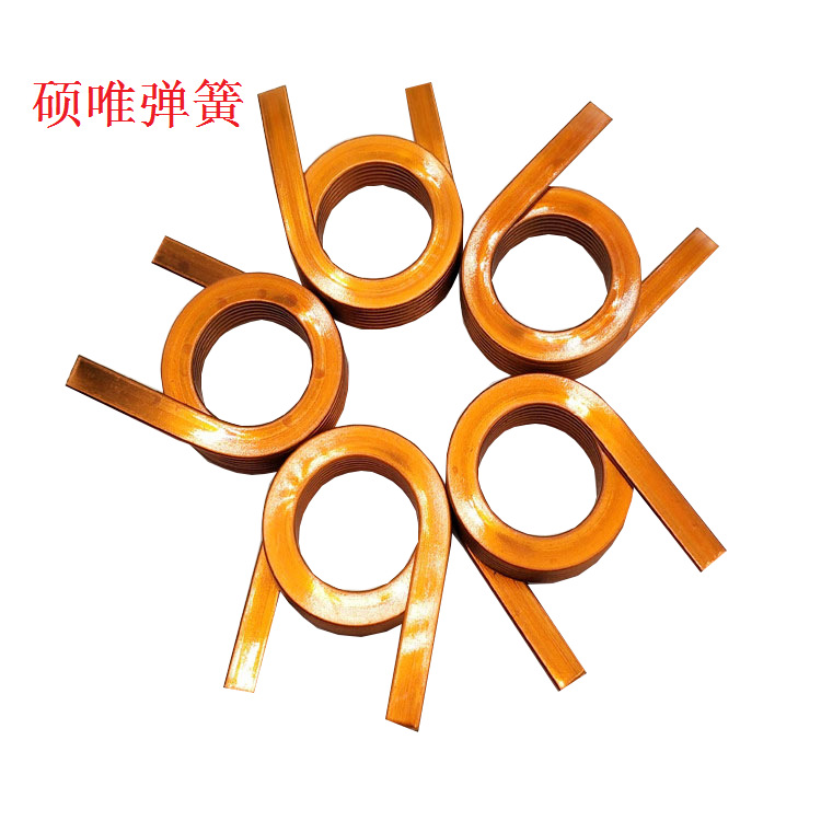 厂家专业生产高难度扁平线电感 扁铜线电感 电子原件 耐高温电感