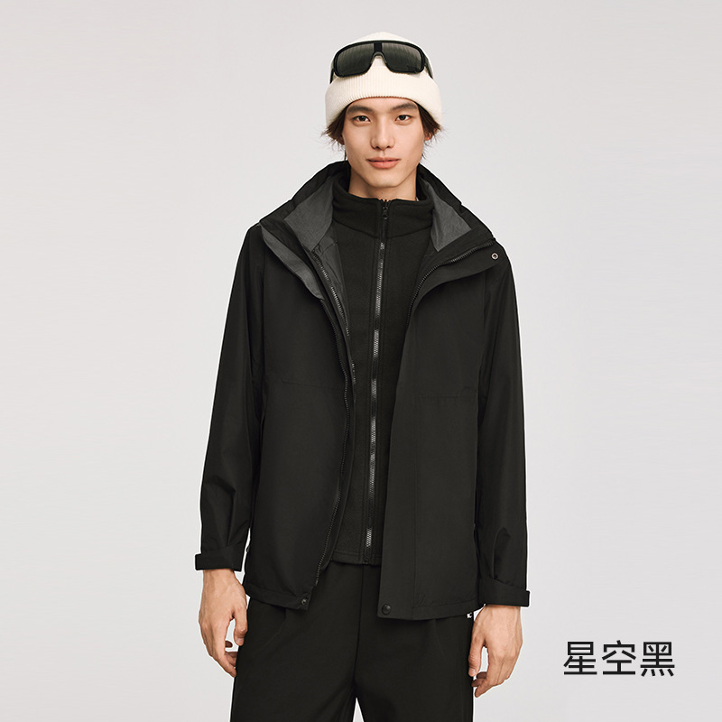 VVC燃点·岩脊三合一冲锋衣VTA5S543登山服防风防水保暖户外外套|undefined