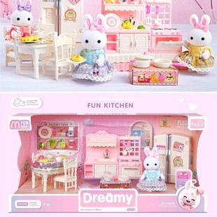 Cross-border simulation kitchen play house toys children's gifts girls play house toys manufacturers wholesale