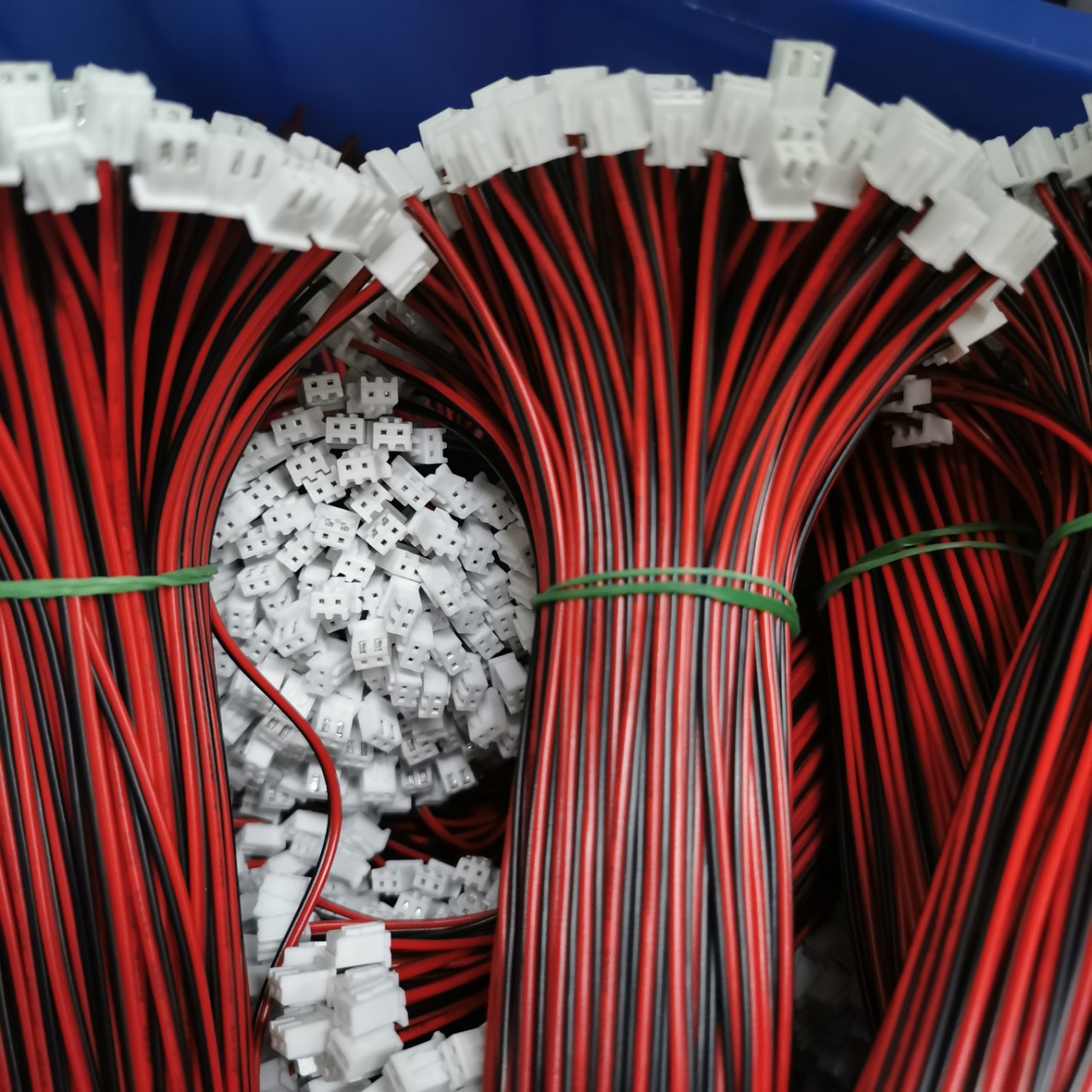 2468红黑排线端子线xh2.54医疗端子线电池连接线线材线束加工定