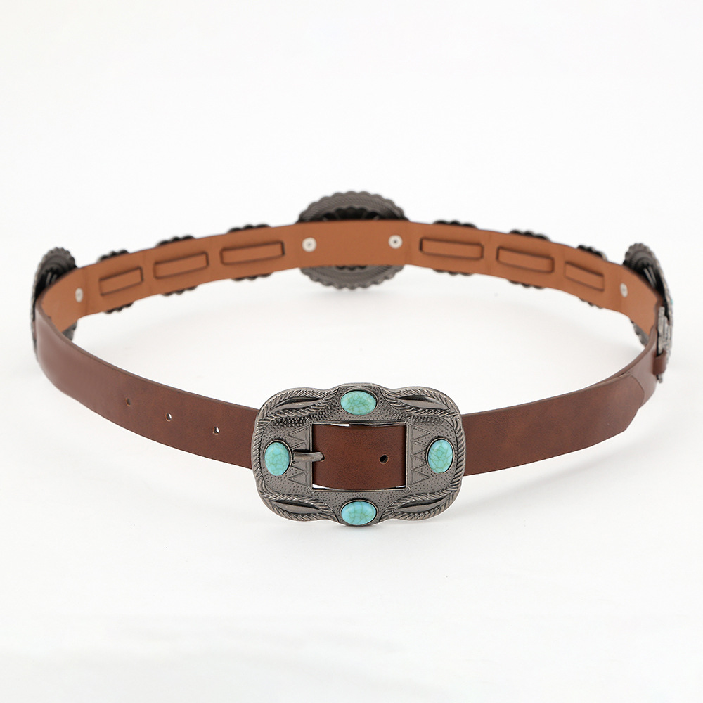 아마존 크로스보더 에스닉 스타일 여성용 스커트 장식 벨트, 고급 보헤미안 스타일 틈새 액세서리 벨트