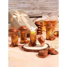 P 73610 Cowboy Party Plastic Cup ţ���ɶ����ϾƱ��羳��