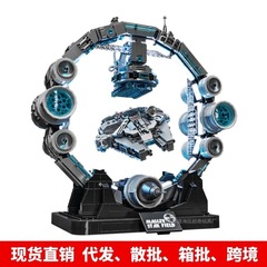 积琪小颗粒积木JQ1122磁悬浮千年隼1110龙墟儿童拼装玩具跨境新品