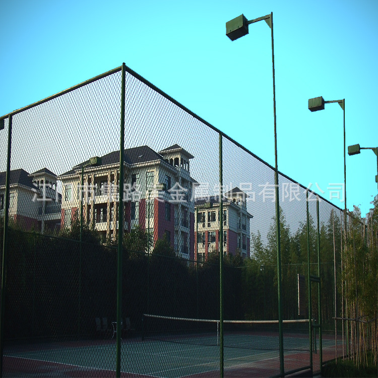 厂家现货佛山护栏网体育场护栏网运动足球场篮球场小区菱形勾花网