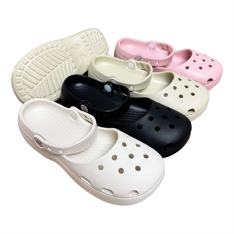 Thick-Soled Ballet Dance Clogs for Women, Soft-Soled, Comfortable Closed-Toe Sandals, DIY Fashionable Versatile Eva Garden Shoes Thick-Soled Ballet Dance Clogs for Women, Soft-Soled, Comfortable Closed-Toe Sandals, DIY Fashionable Versatile Eva Garden Shoes