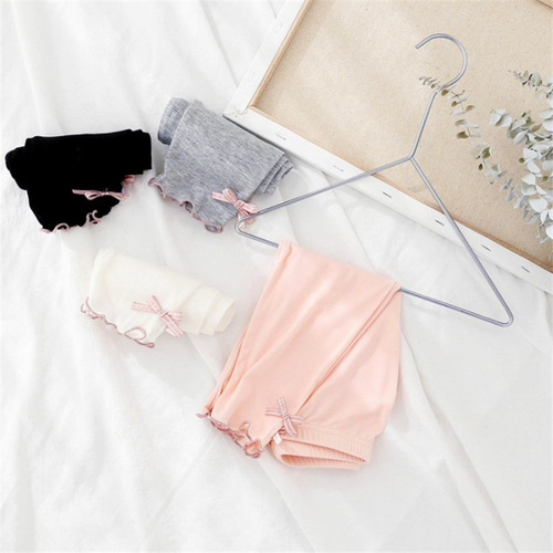 Children's 7/8-inch summer and autumn thin modal mosquito-repellent underwear for girls, 7/8-inch leggings, pure cotton pants