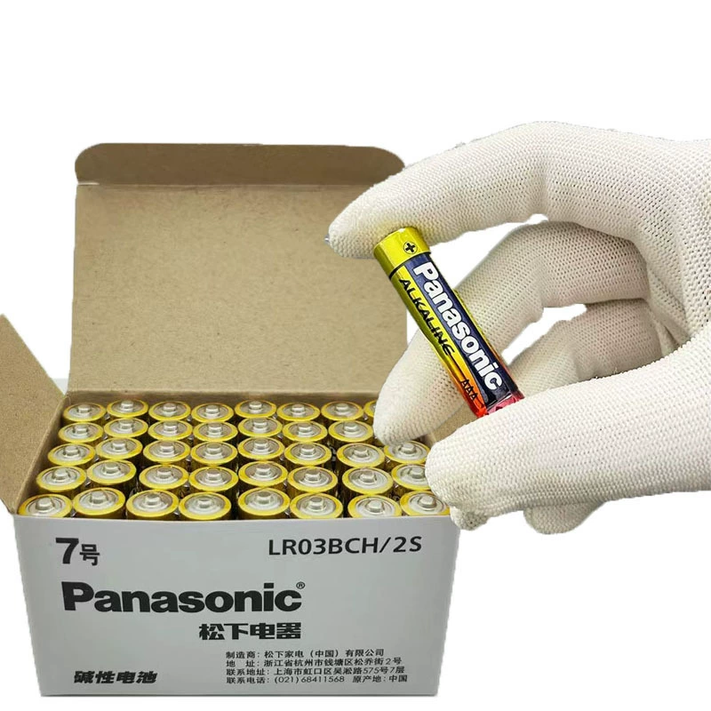 Panasonic щелочная батарейка №5/№7 для электронного замка, умного дверного замка, замка с отпечатком пальца, AAA 1.5V