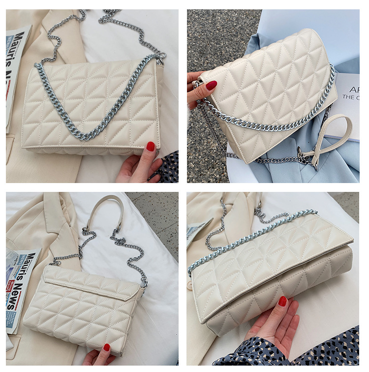 New Fashion Embroidery Thread Square Bag display picture 4