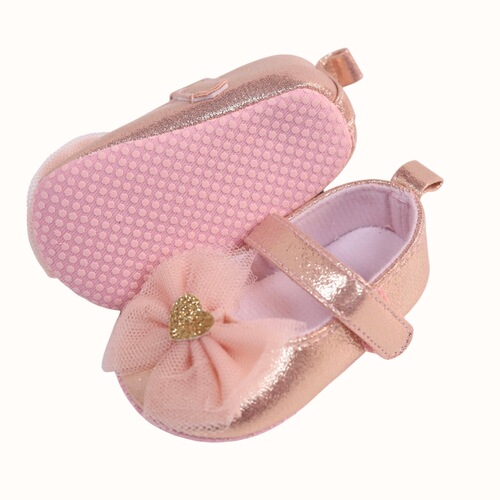 Baby toddler shoes, love bow, small lace, girl's first pair of toddler shoes, baby shoe
