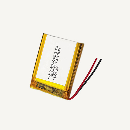 UFX polymer lithium battery 803040 3.7v950mAh massager, hand warmer, beauty instrument