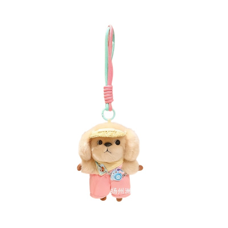 Colgante de Peluche de Perro para Bolsos y Mochilas