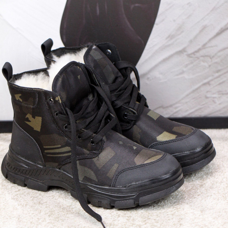 겨울 눈 면화 동북 양모 두꺼운 야외 면화 부츠 기모 따뜻한 감기 방지 미끄럼 방지 방수 하이탑 코튼 신발 남성용