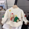 Christmas sweater white