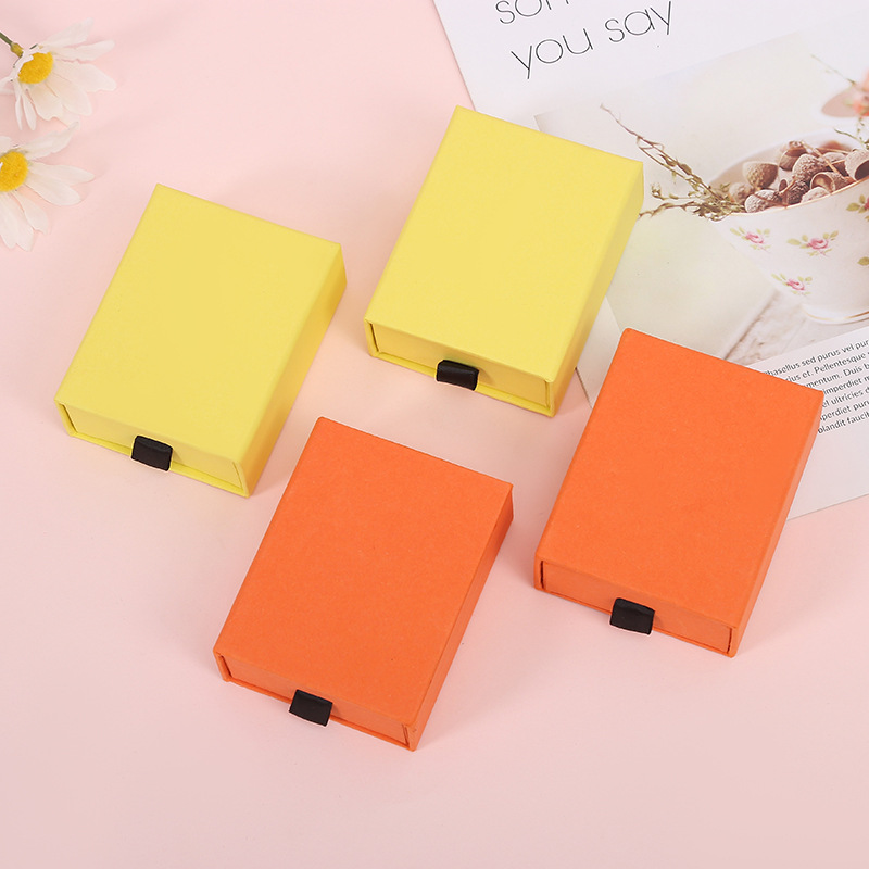 Caja de joyería con cajón extraíble para guardar collares, pendientes, anillos, colgantes, pulseras y brazaletes, caja de regalo.