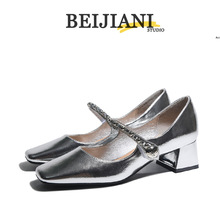 BEIJIANI 332-56 �羳��Ƥ������ɫ�ٴ�ָ�������ЬŮ��ͷ��Ь