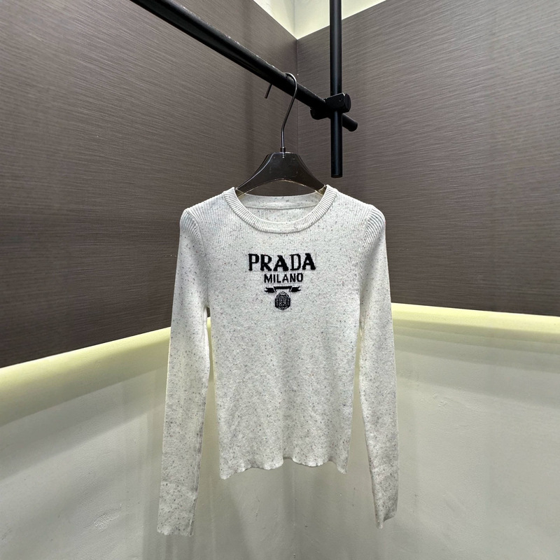 Trendy brand 25ss autumn/winter new 6-thread wool blend knitted long-sleeve fashion versatile