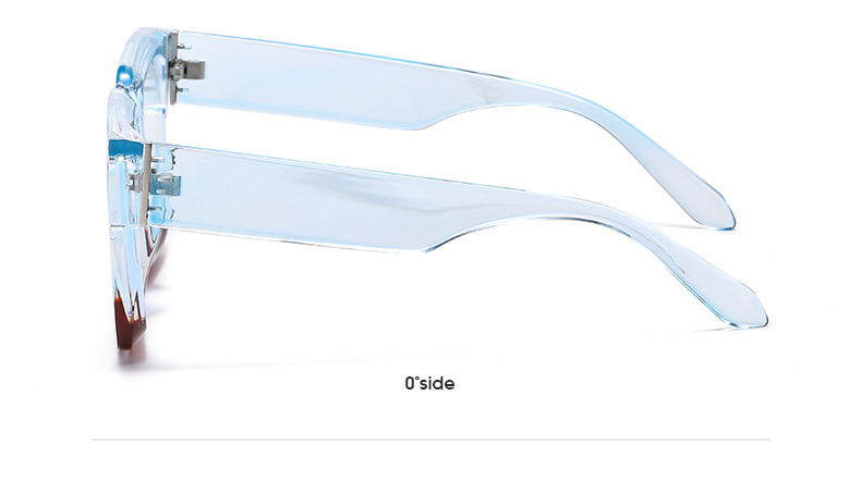 Retro, Sweet Style Retro Sweet Solid Color Ac Square Full Frame Optical Glasses