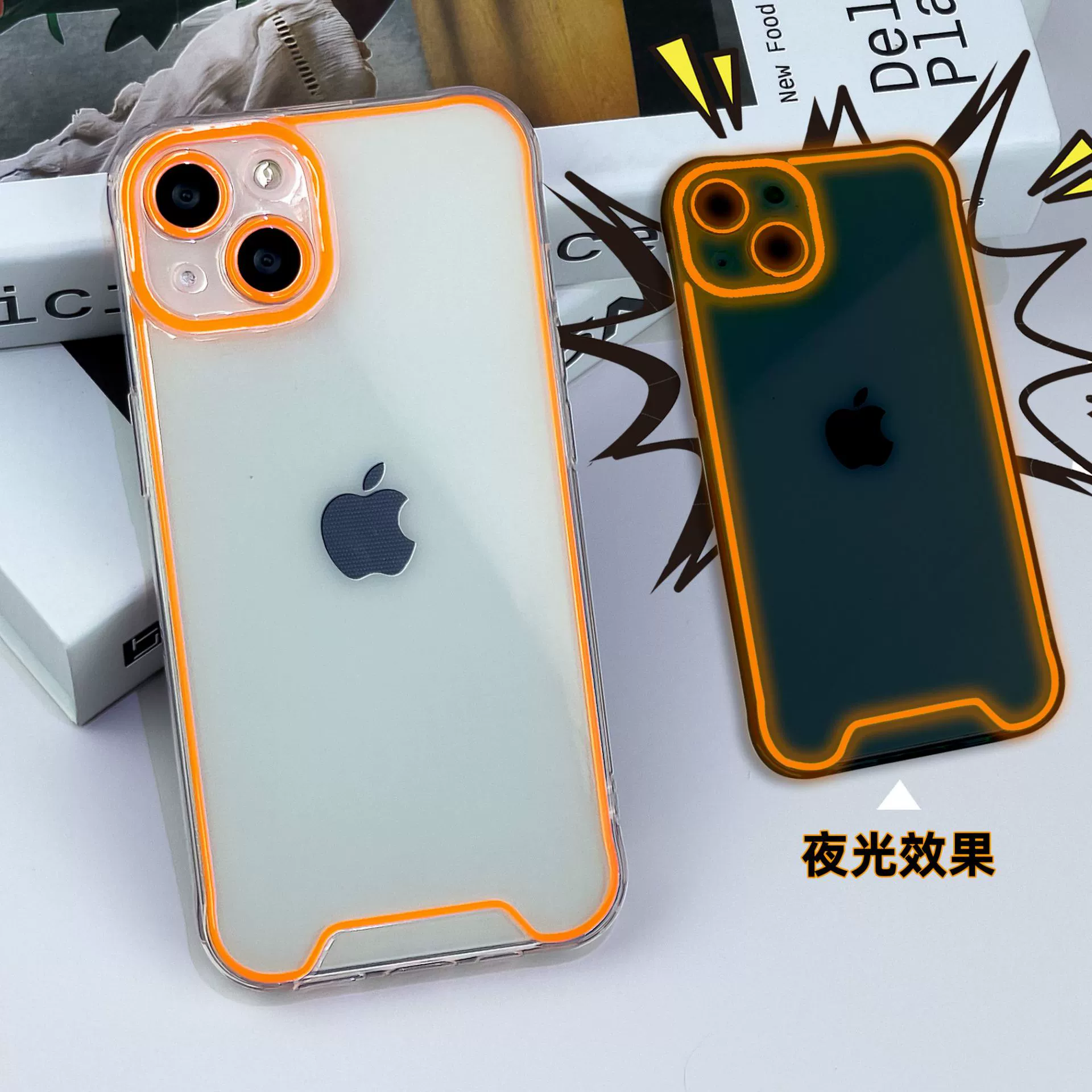 Apple, совместимый чехол для телефона, прозрачный iPhone 16/12/11, силиконовый защитный чехол, iPhone 17 Pro Max