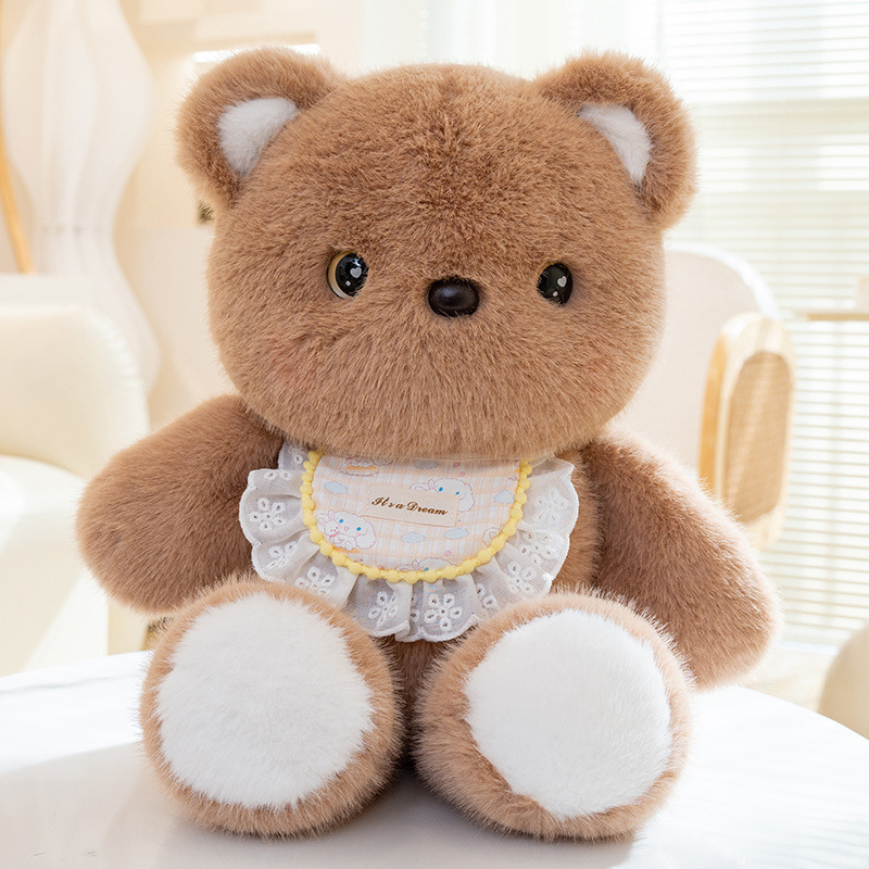 Correr animales pequeños conejos juguetes de peluche lindo gato de tres flores muñeca muñeca almohada regalo del día de los niños