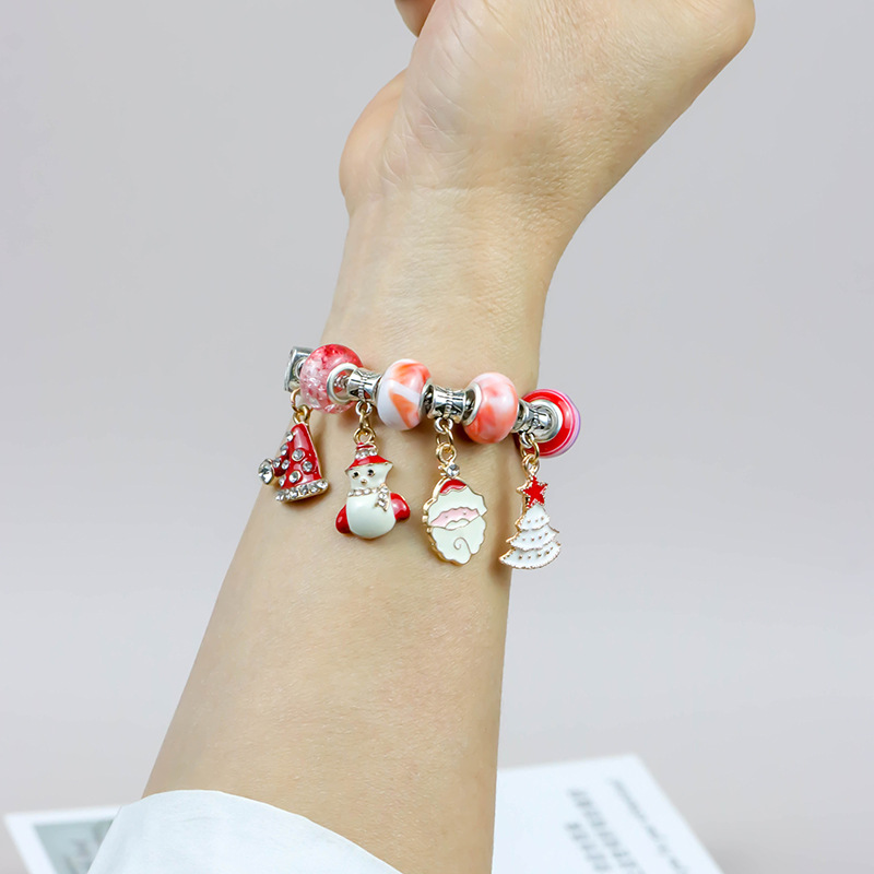 Cute Cartoon Alloy Enamel Unisex Bracelets display picture 3