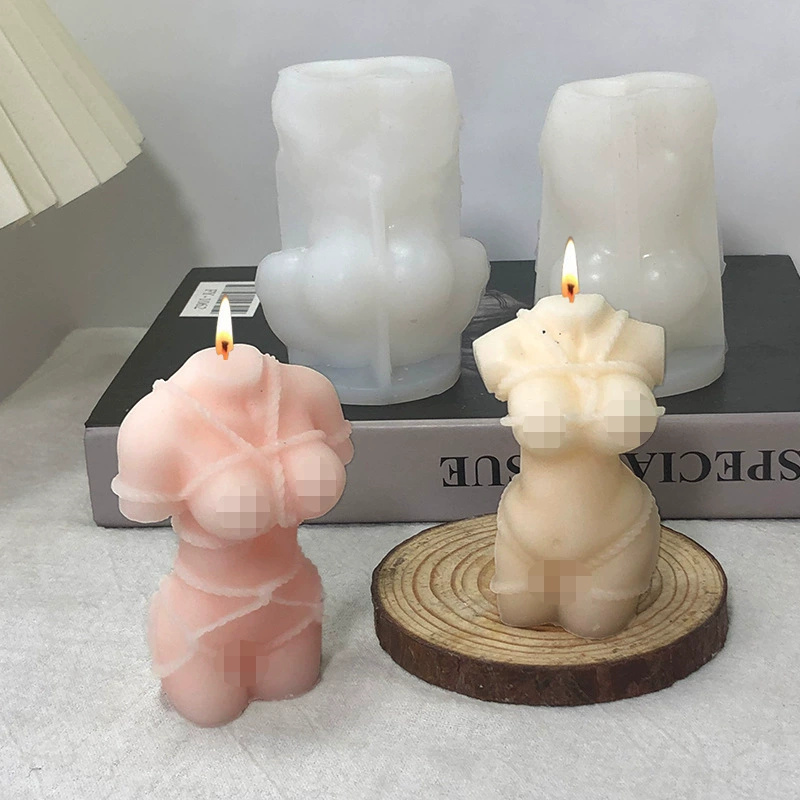 Физиологическая силиконовая форма, ароматерапия, свеча, DIY