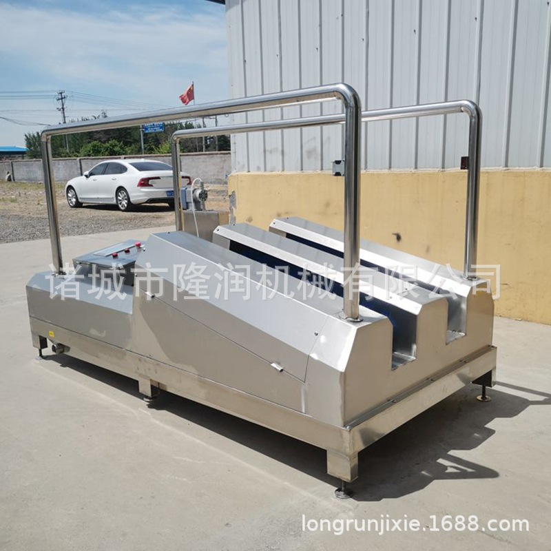 厂家供货智能洗靴机 整机不锈钢靴子清洗机 商用食品厂用刷鞋设备