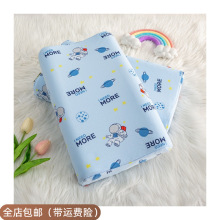 卡通可爱全棉A类儿童天然乳胶枕 幼儿园学生护颈午睡枕头卡通枕套