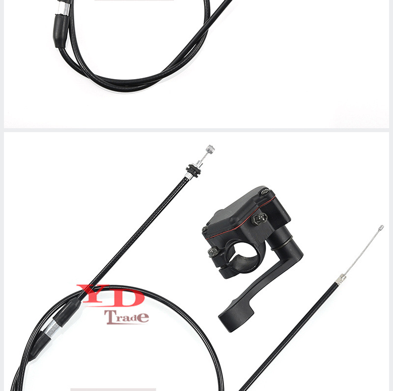 ATM beach buggy off-road motorcycle size Bull aluminum throttle seat throttle line 50-250cc thumb oiler