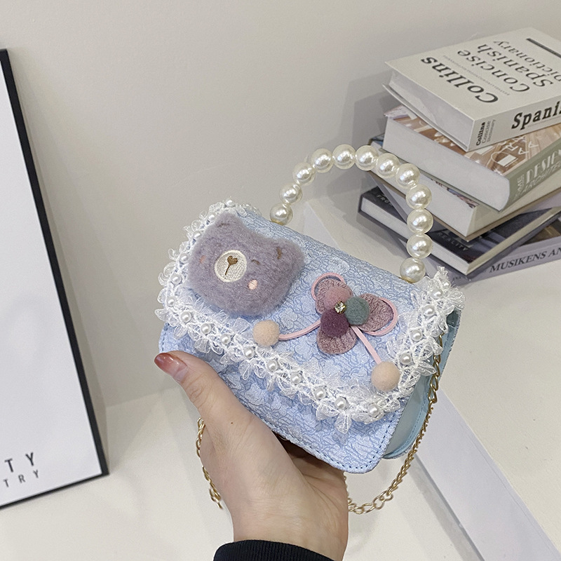 Nuevo bolso de niños, bolso de chicas, bolso de princesa de moda, bolso de Año Nuevo chino, bebé de hombro