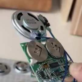 光控/磁控音乐模块音乐墙DIY录音自动播放音乐机芯立体书冰箱贴